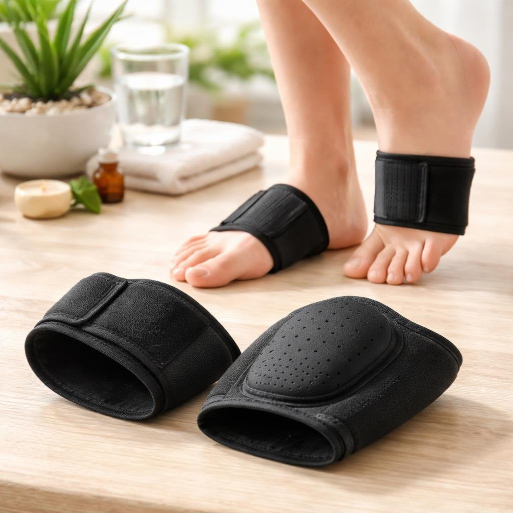 Contoured arch support insoles for everyday shoes