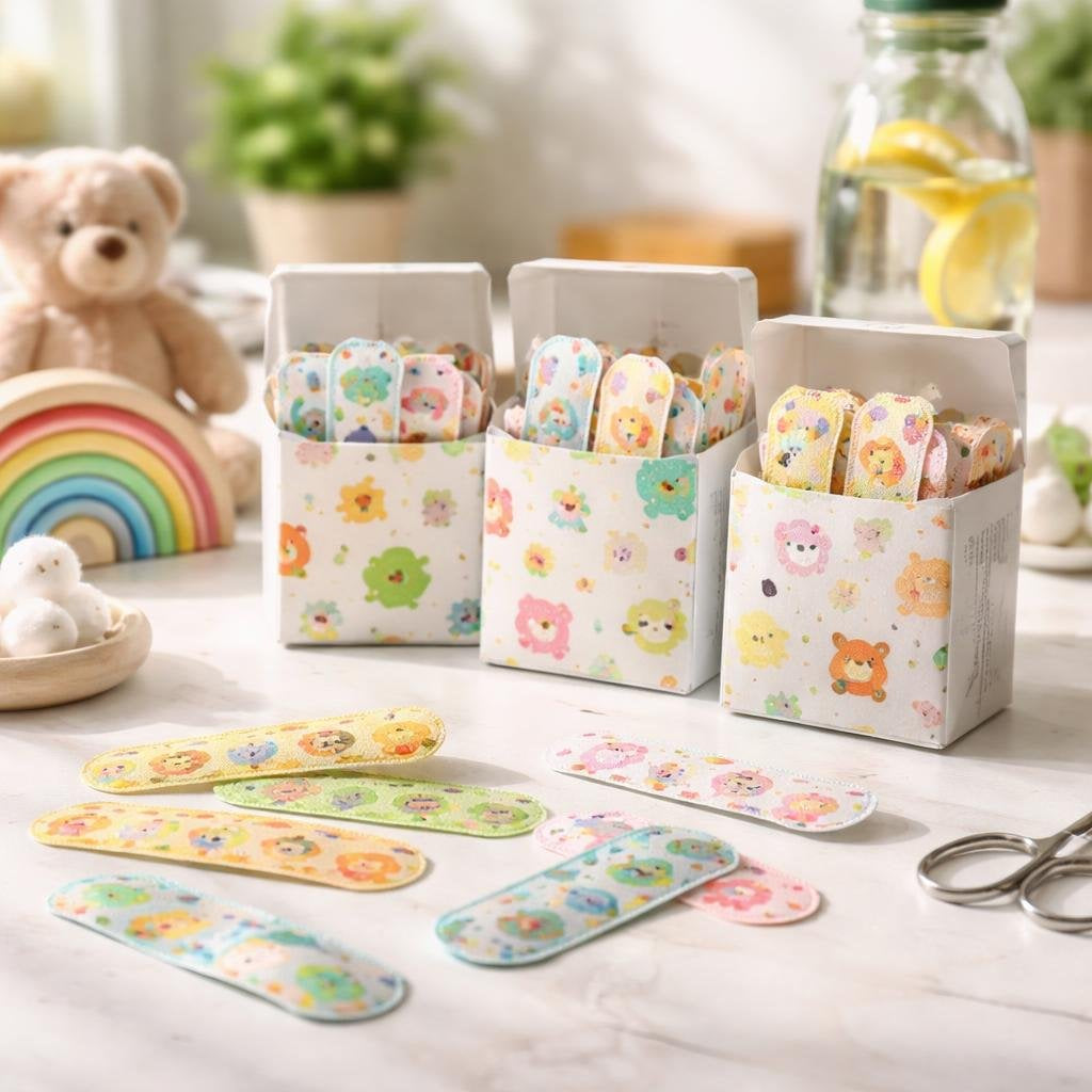 Assorted baby and child adhesive plasters multipack selection