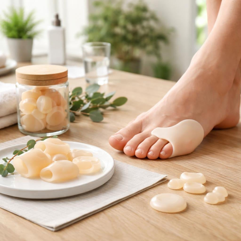 Low-profile bunion pads for big toe joint comfort