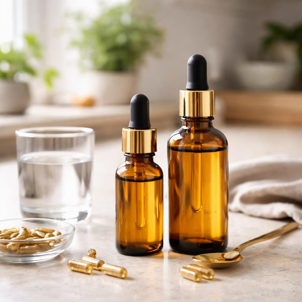 Colloidal gold mineral supplements with clear label information