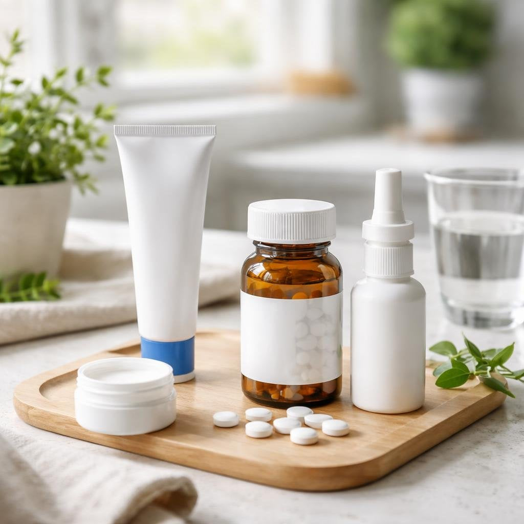Cortisone cream for eczema, dermatitis and itch relief