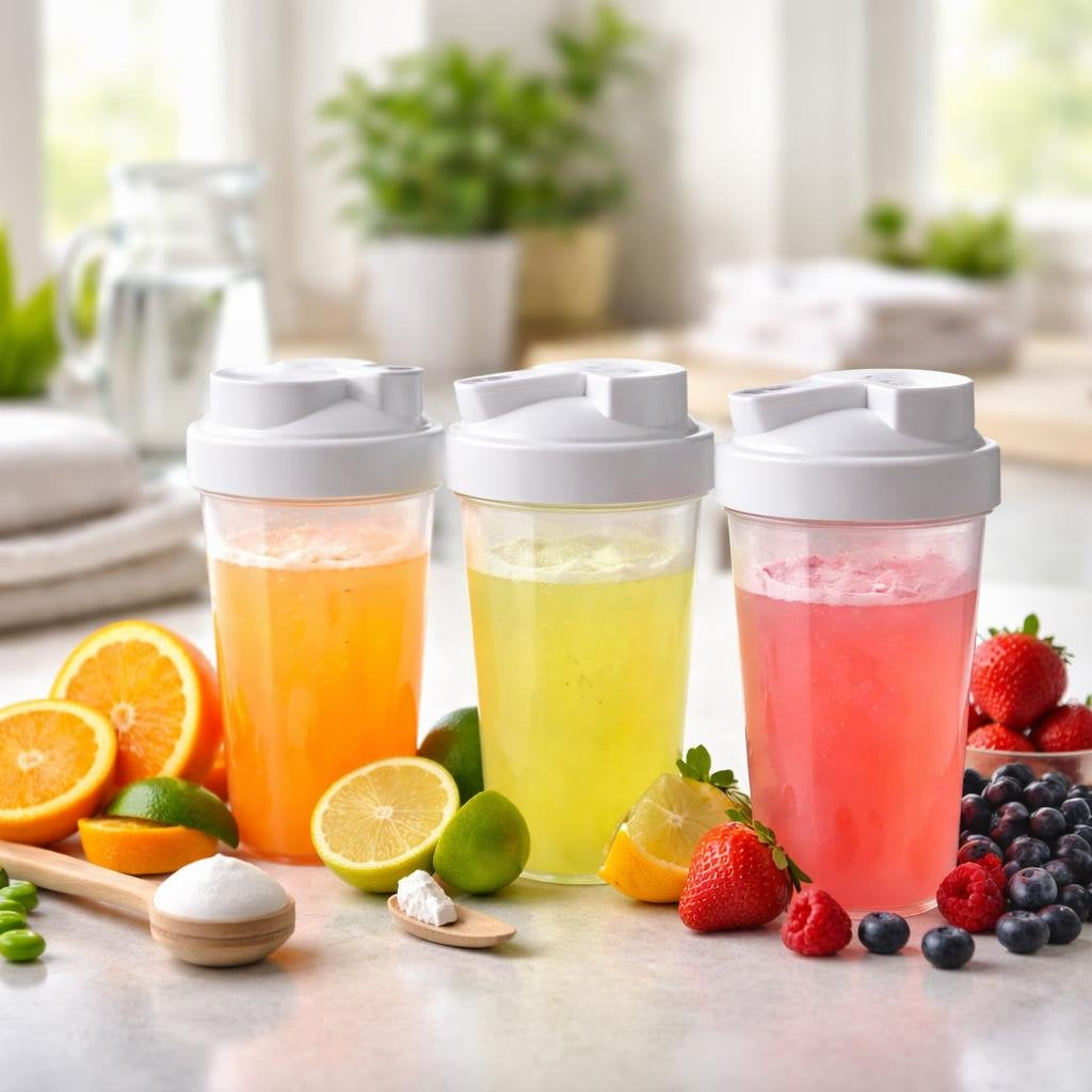 Electrolyte replacement drinks for training and hydration
