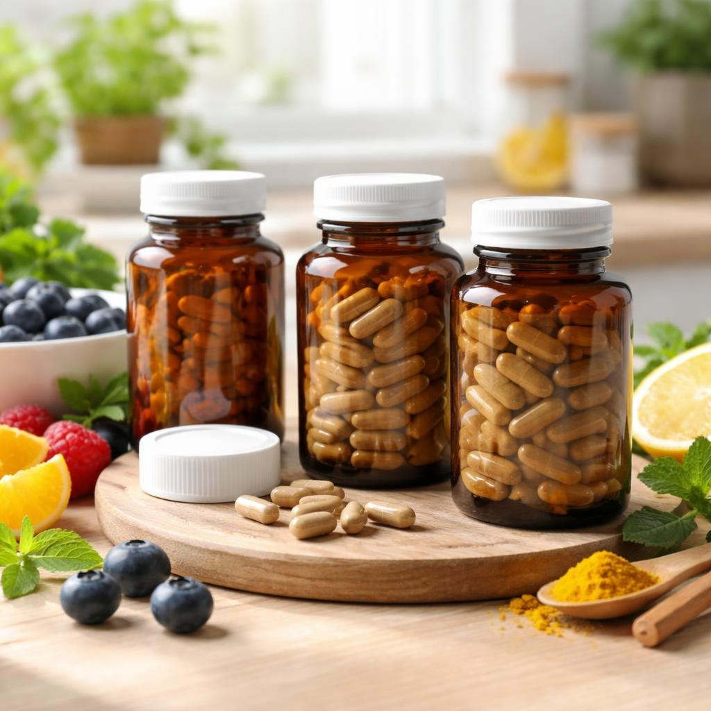 Flavonoid antioxidant capsules with quercetin and citrus bioflavonoids