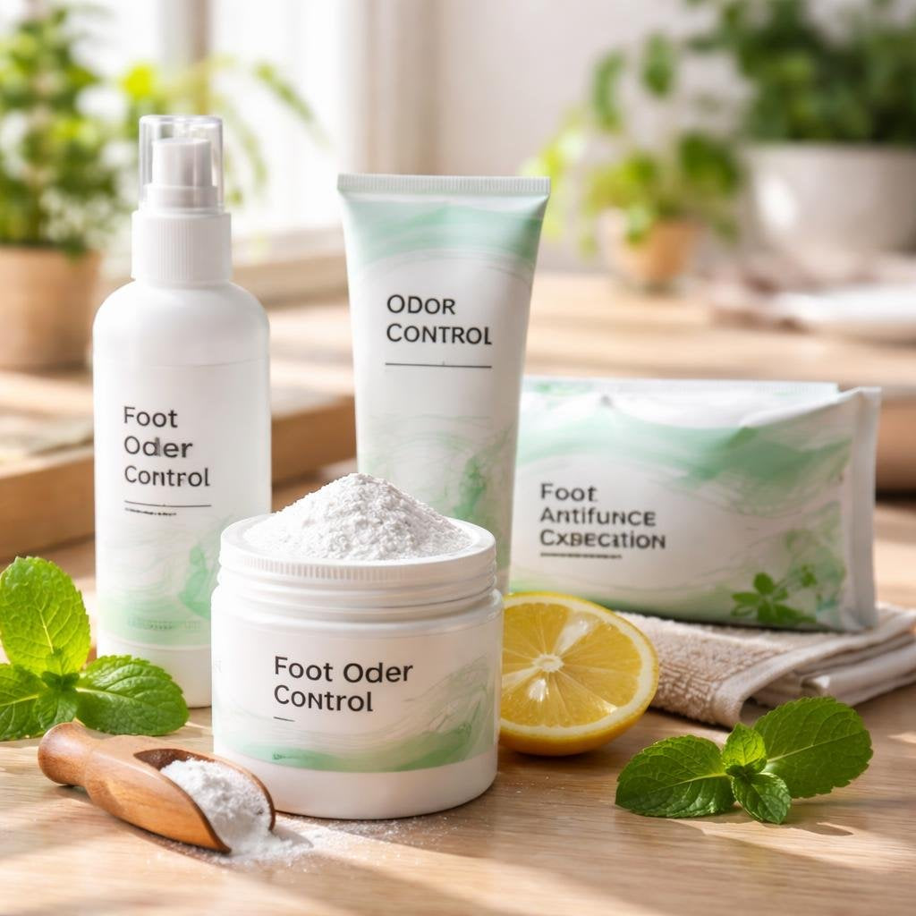 Foot odour control range for fresher shoes daily
