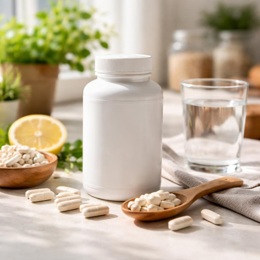 Glucosamine supplement capsules for joint mobility support