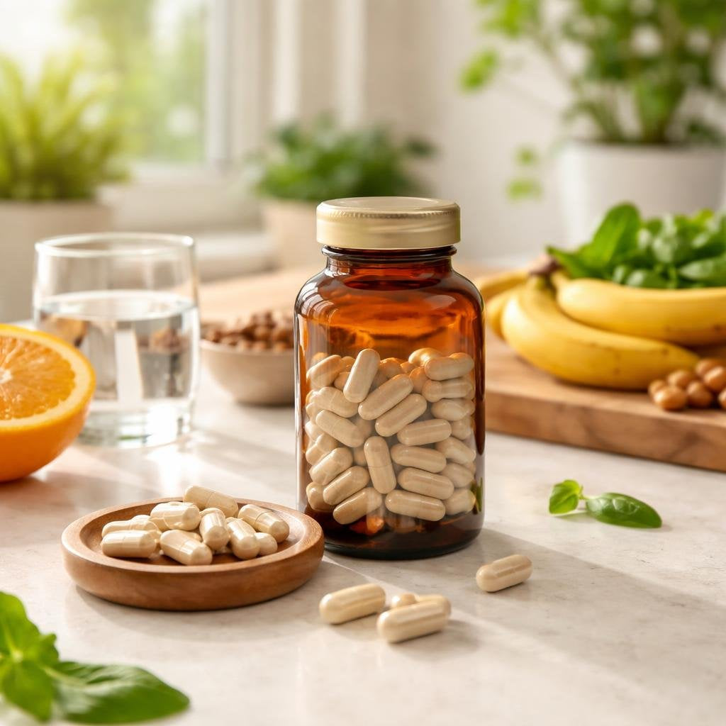 High-strength vitamin B-complex capsules for daily support