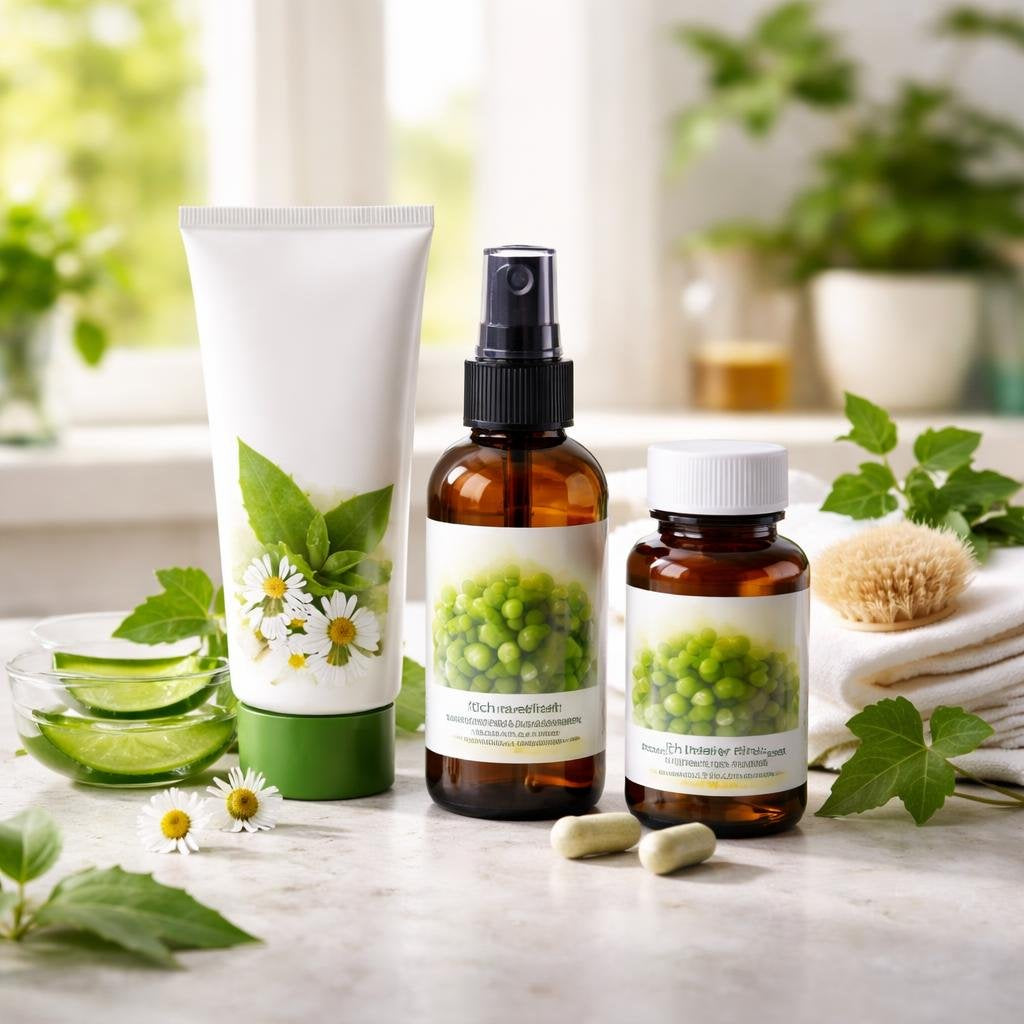 Poison ivy rash relief creams and soothing washes