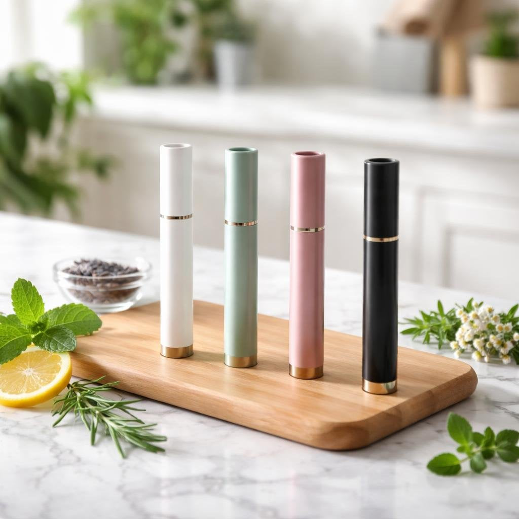 Smokeless inhalers for discreet, smoke-free aroma use