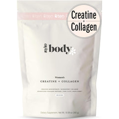 10Ten Nutrition Creatine + Collagen for Women bottle showing pure unflavored formula for lean muscle support