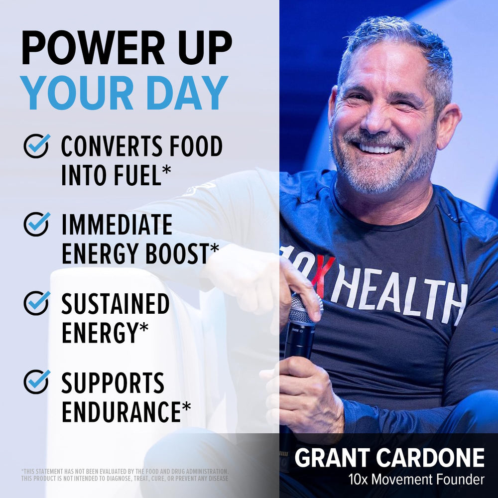 Ingredient panel highlights BCAAs in 10X Energy Wave Crusher