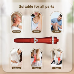 Three-temperature 11.0 Terahertz Wand provides comfortable heat therapy.