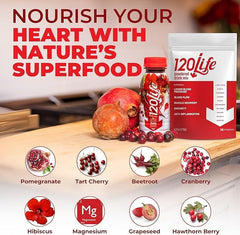120LIFE Cranberry powder supports a refreshing, gluten-free beverage