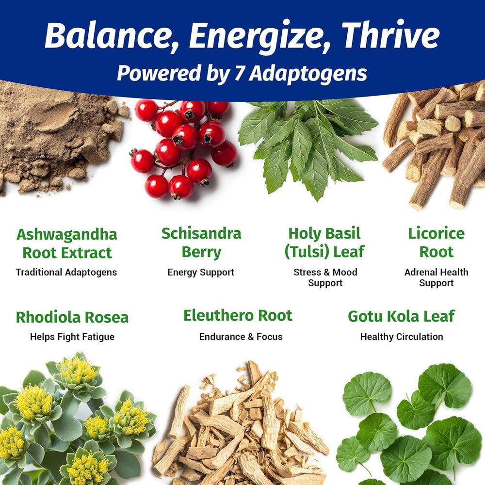1 Body Ashwagandha Complex tablets on wood, convenient daily energy support