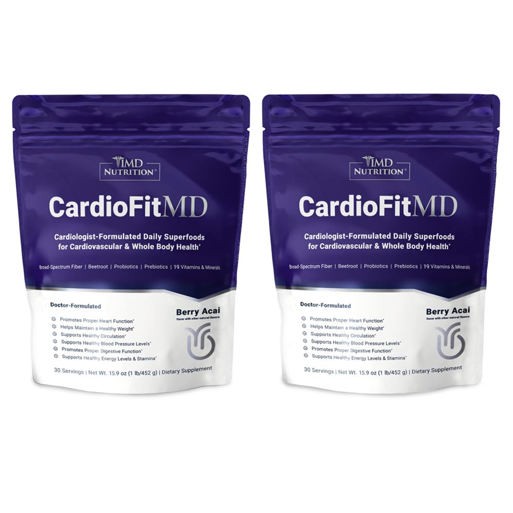 1MD Nutrition CardioFitMD beetroot powder for daily circulation and balance