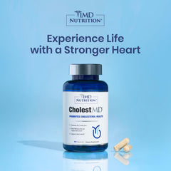 1MD Nutrition CholestMD label and packaging underscore transparency and quality.