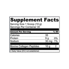 1MD Nutrition Collagen Peptides dissolved in water with neutral flavor