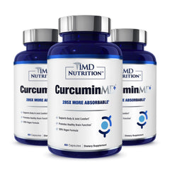 1MD CurcuminMD Plus bottle front showing premium turmeric formula for joint support