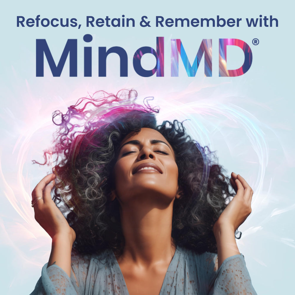 MindMD green tea extract feature closeup emphasizes antioxidant content