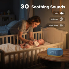 1Mii 7-color night light creates a calming ambience for evening routines