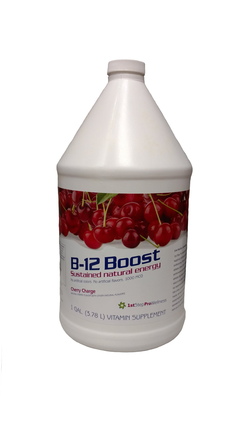 1st Step for Energy B-12 Cherry bottle for daily energy support