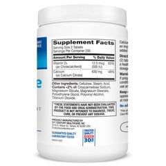400-count pills of 21st Century Calcium Citrate D3 Maximum in closeup.