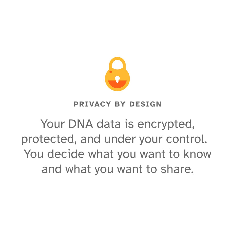 23andMe return prepaid mailbox for easy sample submission.