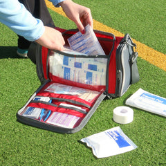 Cold packs from 24/7 First Aid Coaches Kit for temporary relief