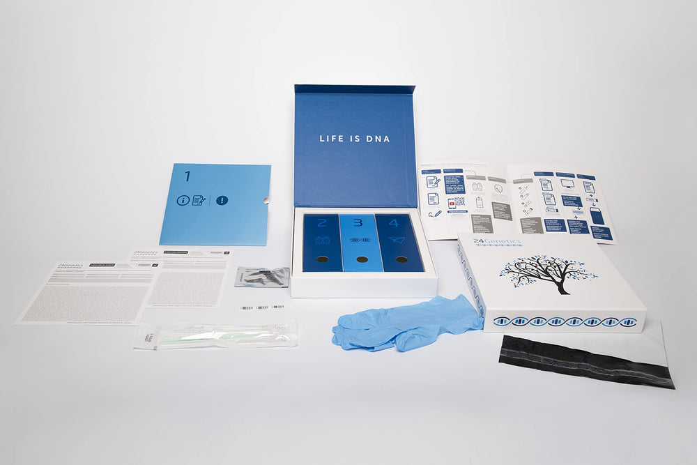 24Genetics ancestry test reveals geographic origins and context