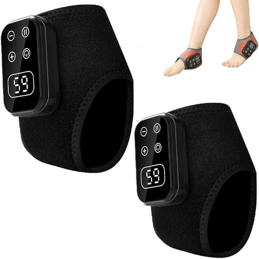 2PC Foot Triple Method Massager with compression focus for deep muscle relaxation.
