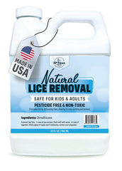 33RD PARALLEL SOAP CO Safe Lice Shampoo bottle front highlights gentle formula for family use.