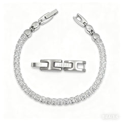 38 Elegant Zircon Magnetic Bracelet gift box closeup highlights gift-ready option