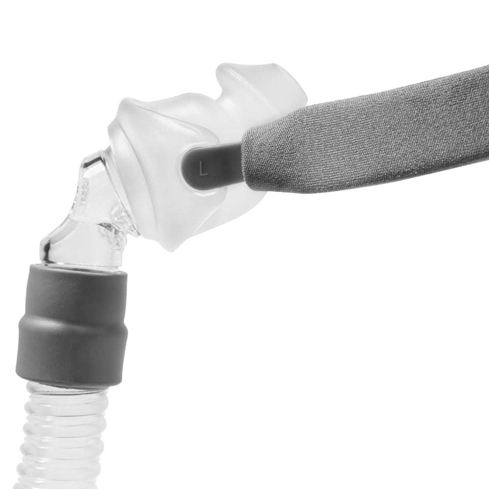 Rio II mask frame with vented rotating ball for full motion range