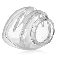 3B Medical Siesta nasal mask large clear swivel-elbow enables full mobility.