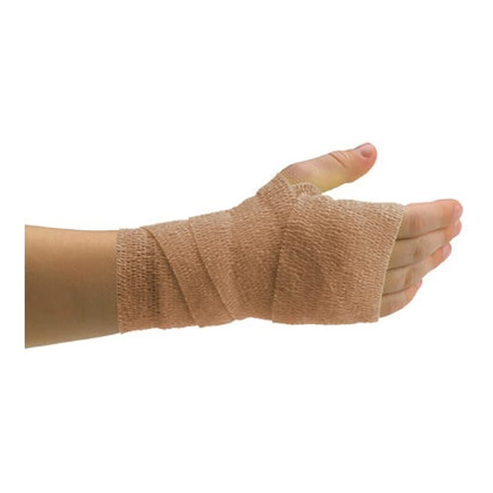 3M Coban wrap breathable material supports comfortable protection during activity.