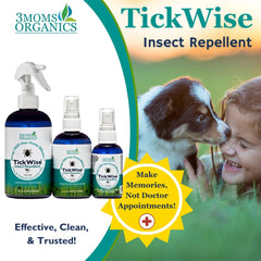 TickWise used on a horse during trail ride