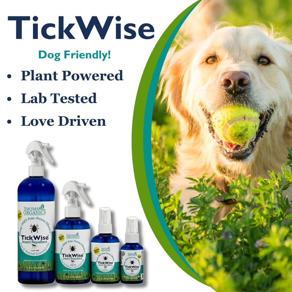 3MOMS TickWise ideal for hiking, camping, and outdoor play.
