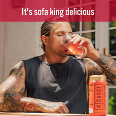 4 Gauge label highlights no artificial ingredients and sweeteners.