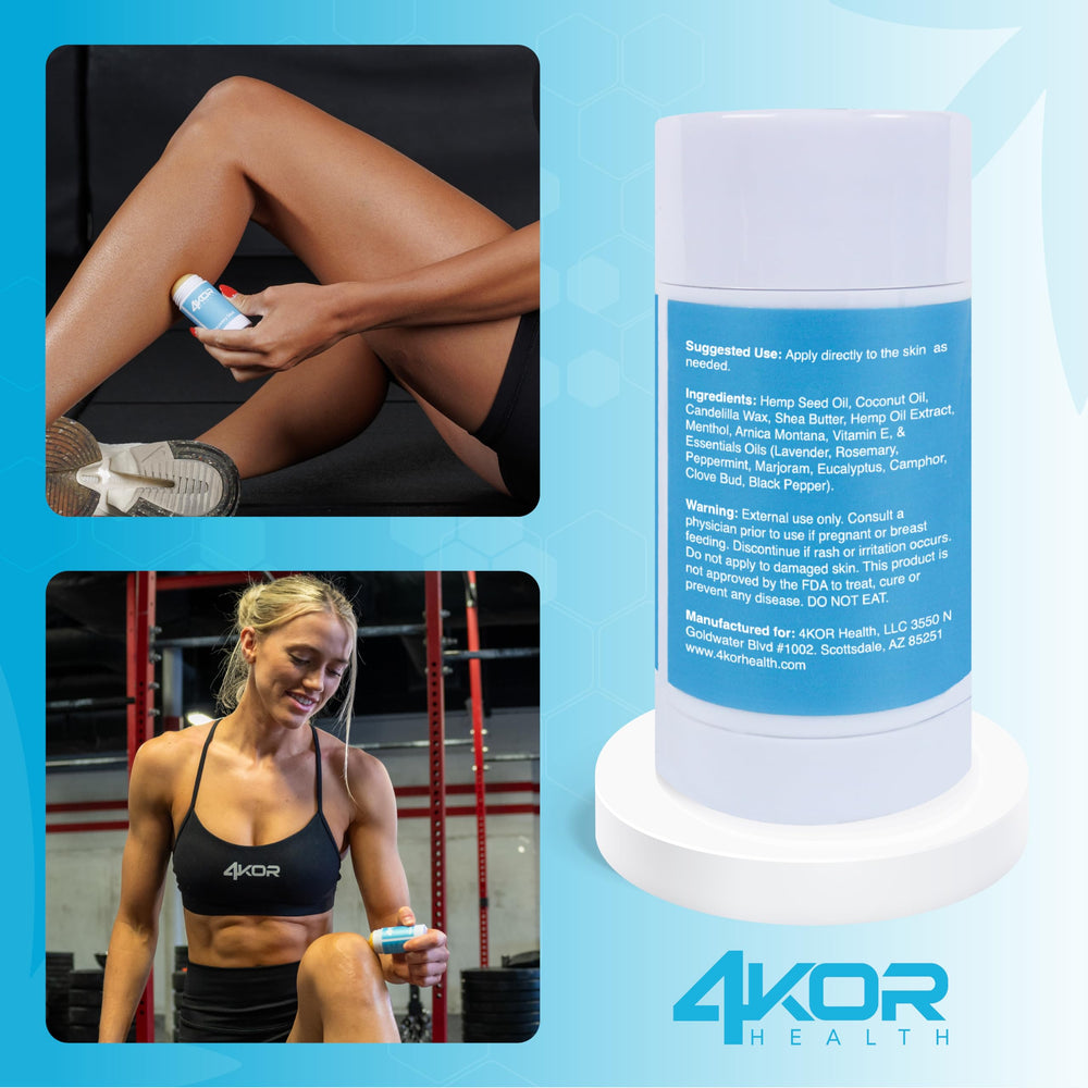 4KOR Portable 1 oz packaging image suited for on-the-go routines.