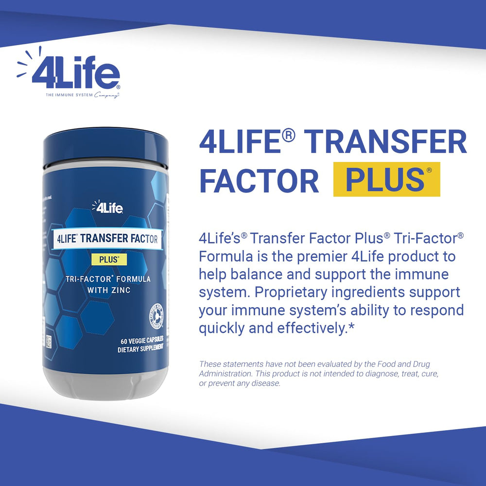 4Life Transfer Factor Plus with maitake and shiitake mushroom blend.