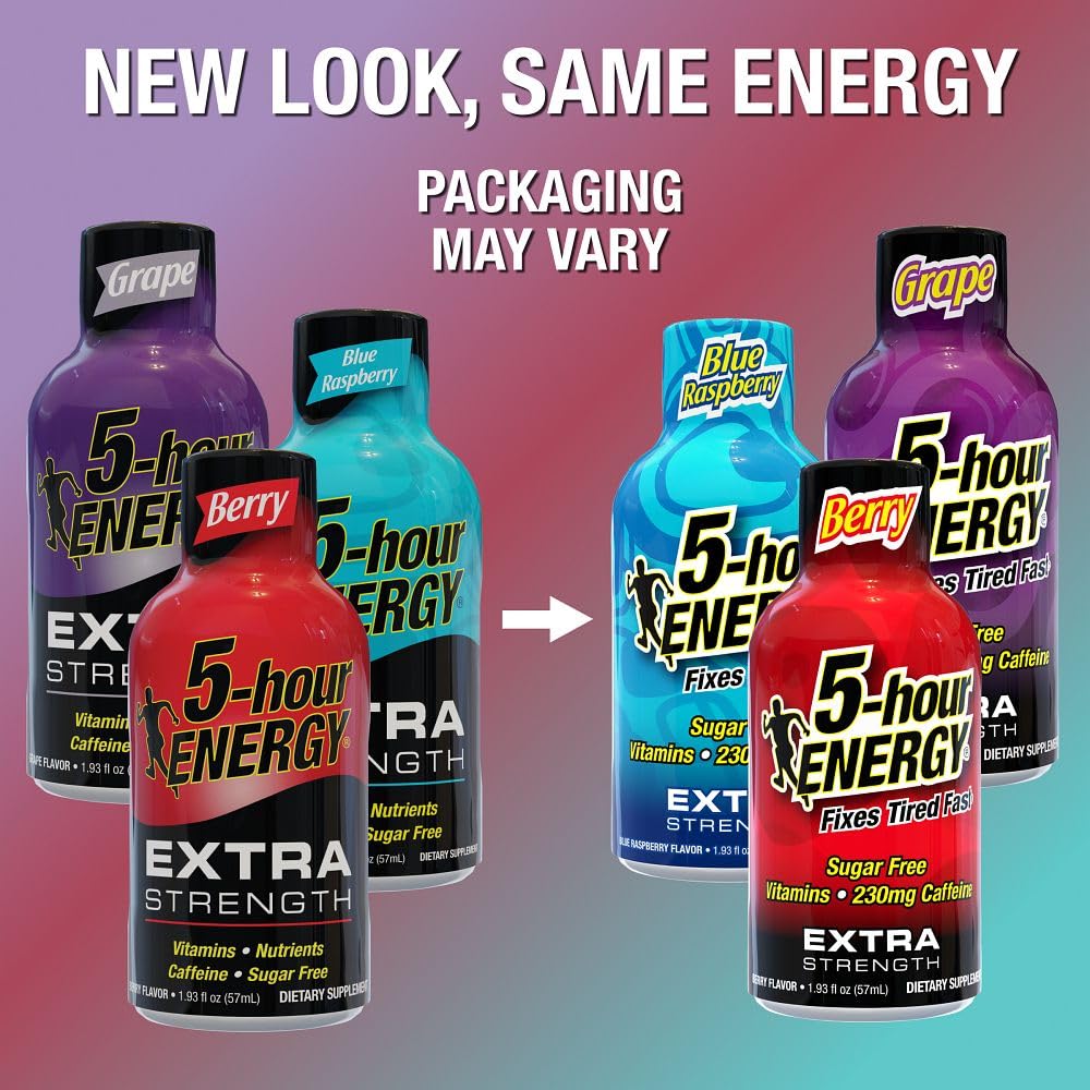 Pocket-sized 5-Hour ENERGY shot sits ready for on-the-go boosts