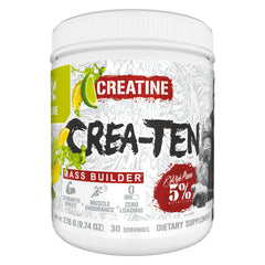 5% Nutrition Crea-TEN bottle pour for easy daily dosing during workouts