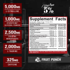 5% Nutrition Kill It scoop close-up highlights precise serving size for consistent dosing.