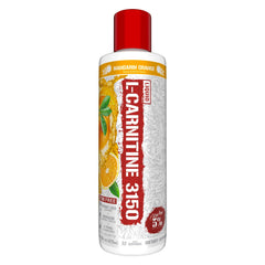 5% Nutrition Rich Piana Liquid L-Carnitine 3150 Mandarin Orange bottle for clean energy support