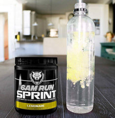 6AM Run Lemonade hydration on the move with light flavor.