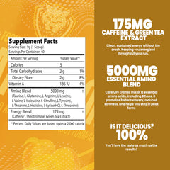 6AM Run Marathon label closeup highlights clean formula.