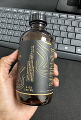 7 Seeds Black Seed Oil label detail and branding closeup
