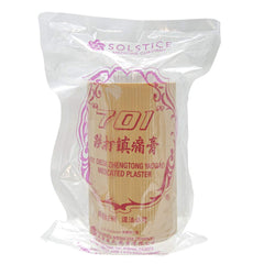 Indoor setting with 701 Dieda Zhentong Yaogao Medicated Plaster, ready for relaxed routines.
