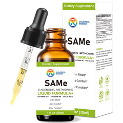 7c Sam-e liquid bottle with dropper for precise daily dosing
