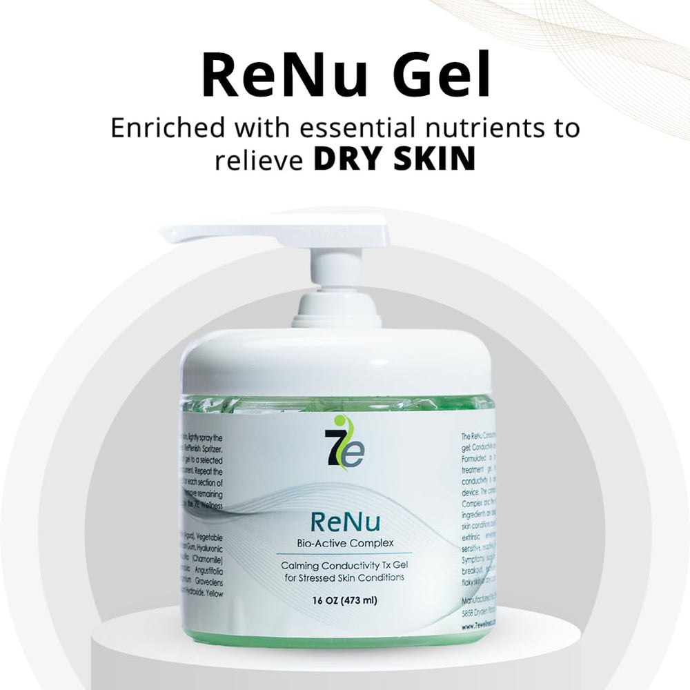 Herbal ingredients Chamomile and Lavender in 7E Wellness Myolift ReNu Gel