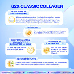 82X collagen mix with yogurt for easy daily use.